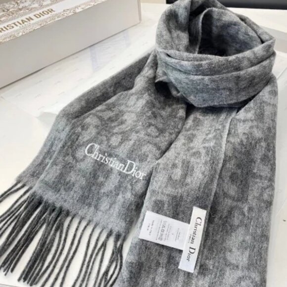 Dior Cashmere Shawl & Scarf - Picture 1 of 5